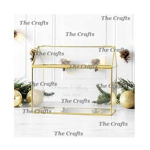 Metal And Glass <b>Wedding</b> <b>Card</b> <b>Box</b> Customized Size And Shape Invitation <b>Card</b> <b>Box</b> <b>For</b> <b>Wedding</b> And Event Use - Product Image 6