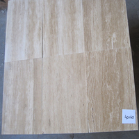 Dalles de marbre en porcelaine de qualité supérieure 2023, beige clair, travertin, classique, clair, transparent, technique naturelle, veinage coupé