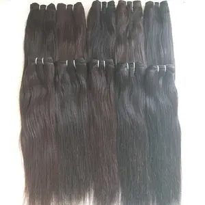 Высококачественные шелковистые прямые необработанные волосы 10А с выравненной кутикулой, 100% натуральные волосы из норки, малазийские и индийские
