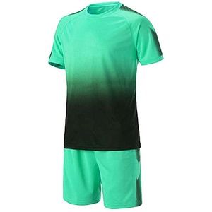 High Quiltay Fútbol Jersey Trajes Cuello en V Camiseta de manga corta y pantalones cortos Conjunto Niños Deportes Equipo Uniforme de entrenamiento - Product Image 2