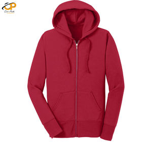 Venta al por mayor personalizado sudaderas con capucha de gran tamaño para las mujeres con cremallera ropa de calle con logotipo largo pulóver abrigo de invierno con cuello con capucha - Product Image 5