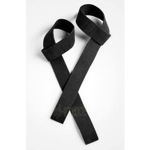 Vente en gros de dragonnes d'entraînement de gymnastique avec logo personnalisé manchette réglable en nylon néoprène manchette en cuir pour l'haltérophilie - Product Image 1