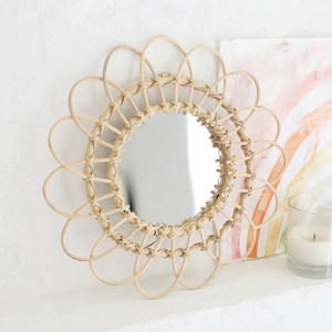 Premium QualitySass & Belle Decorative Rattan <b>Mirror</b> - Product Image 1