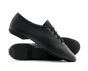 Chaussures de danse jazz professionnelles en cuir véritable extensible pour femmes et filles, logo OEM personnalisé en gros - Product Image 5