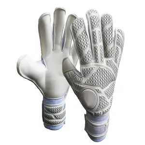 GK Goalkeeper Gloves, EVA Fingersaves Protection,German Giga and Contact Grip Palms,Negative Roll-Finger Cut