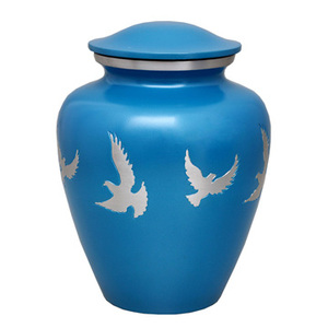 โกศบรรจุอัฐิทองเหลืองทำมือ-อุปกรณ์ทางศาสนาสำหรับโบสถ์ CRU-1083 - Product Image 1
