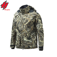 Ropa de Caza de Patos, Chaqueta de Caza de Camuflaje Impermeable de Invierno Personalizada, Chaqueta de Caza Profesional