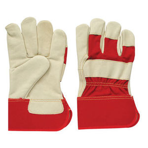 Gants de gréement de sécurité d'hiver avec manchette en caoutchouc en cuir de vache Gants de travail industriel avec fonction d'écran tactile Propriété ignifuge - Product Image 4