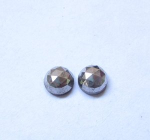 4mm Naturel Argent Pyrite Lâche Rond Rose Coupe Cabochon Pierres Précieuses Prix de Gros Naturel AAA Top Qualité Pierres Précieuses En Vrac En Gros - Product Image 2