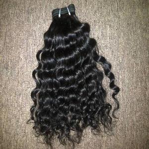 Extensiones de cabello humano rizado Remy, mechones de cutícula Virgen sin procesar de la India del Sur, precio al por mayor - Product Image 6