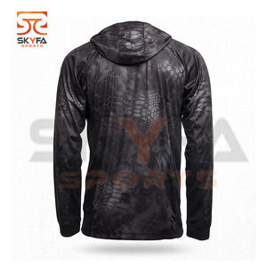 Maillot de pêche de tournoi de camouflage vierge de Protection de service OEM, maillot de pêche de haute qualité sur mesure - Product Image 4