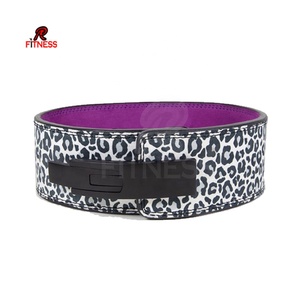 Ceinture de musculation en cuir de vachette de qualité supérieure, respirante, avec logo personnalisé - Product Image 1