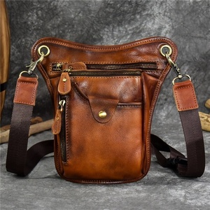 Bolso cruzado de pierna grande para hombre y MBF-0605, bandolera de cuero genuino de alta calidad para pierna grande, para piernas y caderas - Product Image 2