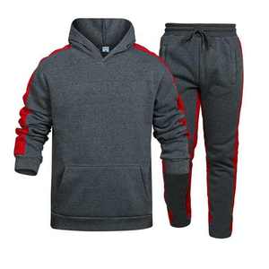 Ropa deportiva con logotipo personalizado para hombre y mujer, conjunto para correr, chándal liso para entrenamiento - Product Image 2