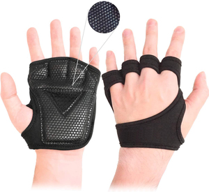 Gants de résistance pour l'entraînement, pour la musculation, protège les callosités, prise en charge de artisanal, traction de puissance - Product Image 1