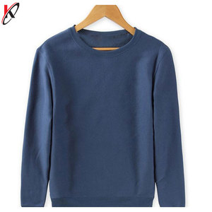 Sudadera de manga larga para hombre, jersey liso de cuello redondo, de alta calidad, venta al por mayor, nueva - Product Image 5