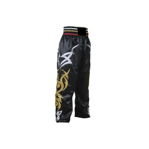 Pantalon de boxe et de kickboxing pour hommes en gros, taille haute, sur mesure, 100% polyester, logo personnalisé, couleur personnalisée, impression par transfert thermique - Product Image 1