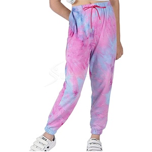 Moda 2024 ropa de mujer Venta caliente Tie Dye impreso alta calidad Casual pantalones de chándal sueltos Joggers Pantalones de mujer - Product Image 6
