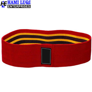 Banda de resistencia para la cadera, equipo de ejercicio para gimnasio en casa, banda elástica con agarre interior de goma - Product Image 4