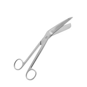 Gunting perban Bergmann bersudut 23cm instrumen bedah - Product Image 1