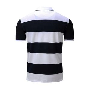 Polo manches courtes homme, en coton rayé, à la mode, été 2020 - Product Image 4
