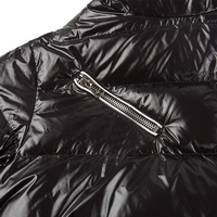 Tendances CP : Doudoune matelassée brillante à capuche pour femme, en coton respirant, imperméable et coupe-vent, collection automne-hiver de haute qualité