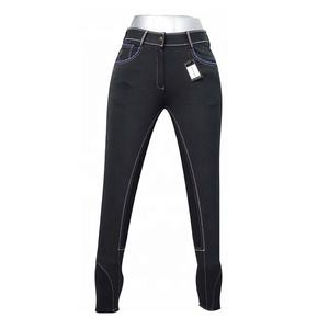 Pantalon d'équitation durable avec les produits de détail brodés de cheval - Product Image 5