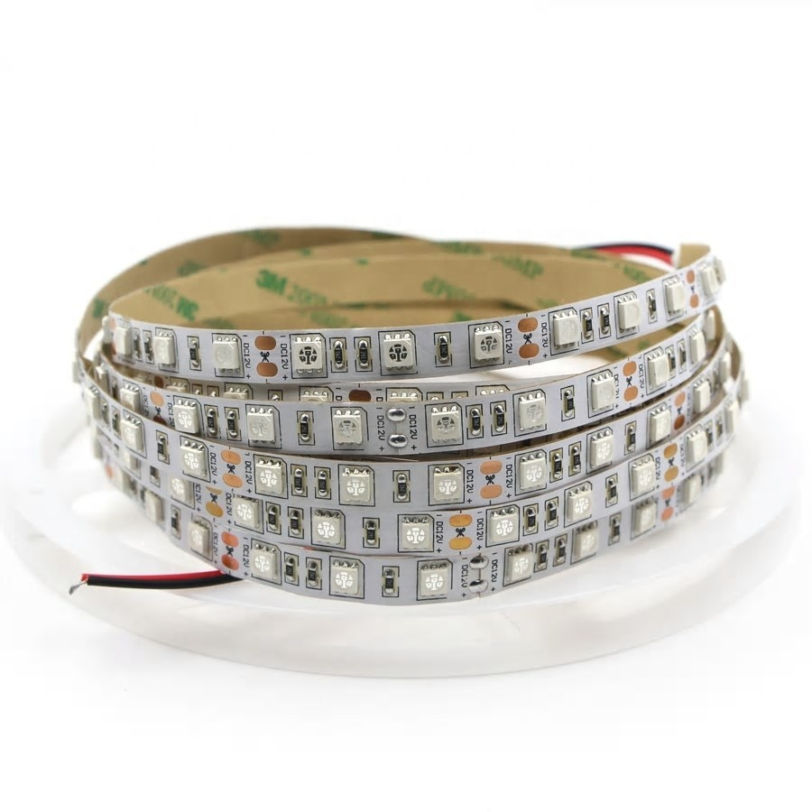 UV Led Strip Light 5050 SMD 60leds/m 395-405nm Ultraviolet Ray LED Diode Ribbon Purple Flexible Tape Lamp for DJ Fluorescence