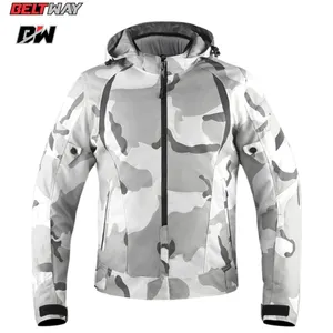 Giacche da moto da uomo Premium su misura giacca da moto traspirante da corsa Motocross abbigliamento riflettente quattro stagioni