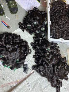 Extensions de cheveux humains vietnamiens VNHL, trame simple, cheveux Remy, style naturel, texture rebondissante, 8-32 pouces, tissage de cheveux non traités - Product Image 1