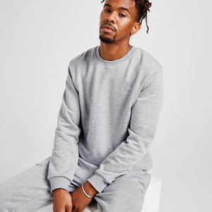 OEM Manufacturer Custom Logo Oversized Cotton Colorful Streetwear Men Set Men's <b>Plain</b> <b>Sweatshirt</b> - Product Image 2