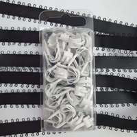 White U-Type Insulated Steel Nail Fence Staples Smooth Shank Insulated Paper #5 X 1/2" Head Diameter 1.5mm ISO 9001 Certified