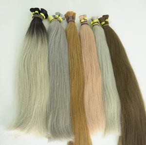Extensiones de cabello humano 100% sedoso, pelo virgen sin procesar, venta al por mayor, oferta de verano - Product Image 5