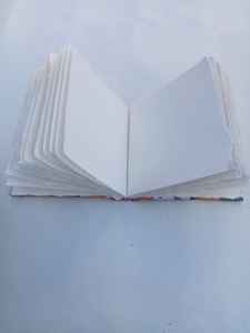 Carnet de voyage personnalisé avec imprimé Floral, carnet de notes à couverture fait à la main - Product Image 3