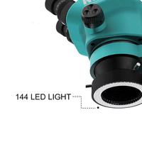 RF 7050TVP Big Base 7-50X Synchronous Zoom Microscope Mobile Phone Repair Trinocular Stereo Microscopio Repair Tools