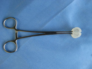 Stainless Steel <b>Sponge</b> Clamp Hemostat Forceps Surgical Instruments Manual CE Certified Class I 50x20x40cm - Product Image 4