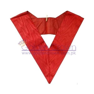 Collier maçonnique-ASSR-28ème degré-Rouge | Fournisseur en gros de collier maçonnique - Product Image 3