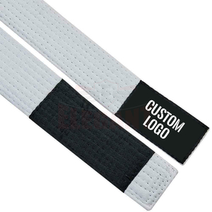 Ceinture articulée avec broderies personnalisées pour homme, accessoire d'arts martiaux et karaté, disponible dans toutes les tailles, plusieurs couleurs, livraison gratuite - Product Image 3