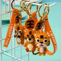 Tùy Chỉnh 3D Anime Animal PVC Keychain Bóng EVA Cao Su Giá Rẻ 3D Giày PVC Hành Lý Tag & Keychain Với Logo