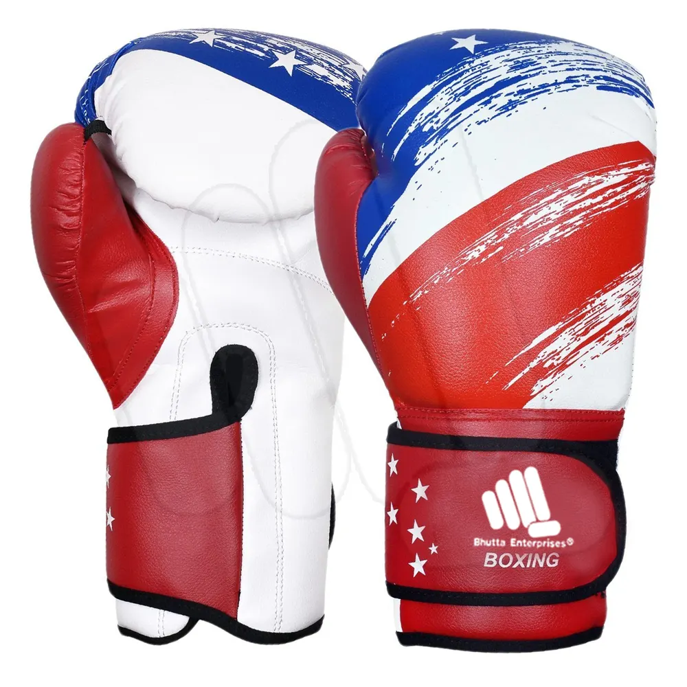 Profesional guante de boxeo guantes de boxeo de PU