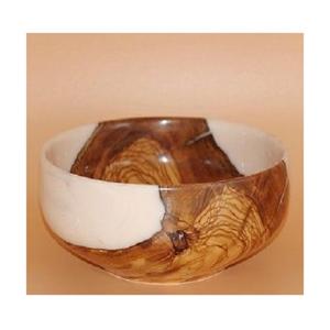 Bol à servir en bois au design magnifique, de qualité exclusive, de forme ronde, pour les collations et les soupes, au prix le plus bas - Product Image 2