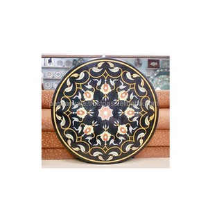 Beautiful Design Inlaid Stone Table Top - Product Image 1