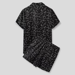 T-shirts et shorts pour hommes, haute qualité, 100% coton, avec impression par sublimation, prix de gros - Product Image 4