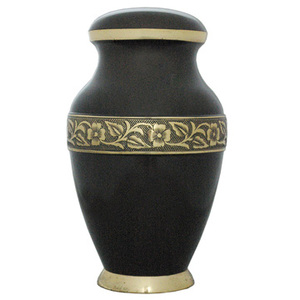 ทองเหลืองมือสลักใบไม้และ Enameled-CRU-1061 - Product Image 1