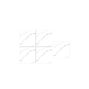 600x600mm กระเบื้องปูพื้นห้องครัวดีไซน์เรียบง่ายสีขาวเป็นสีเทา - Product Image 3