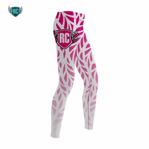 Leggings unisexes de haute qualité 100% polyester Impression numérique personnalisée Confortables Respirants Antibactériens Séchage rapide Grande taille - Product Image 6