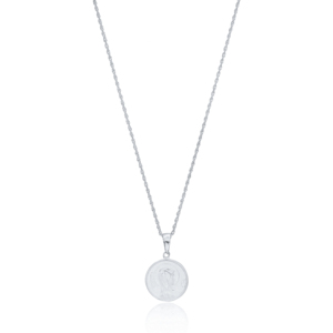 Colgante de medallón de Plata de Ley 925, joyería hecha a mano - Product Image 5