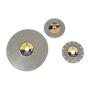 Di alta qualità 4.5/5 pollici elettrolitico diamantato rivestito disco di taglio per marmo/ceramica