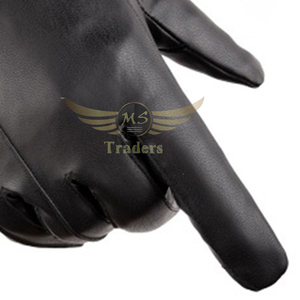 New men wholesale outdoor leather <b>gloves</b> adult fashion warm leather <b>gloves</b> - Product Image 5