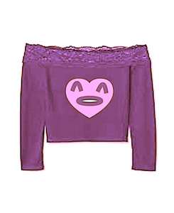 Haut en coton tricoté, à épaules dénudées, pour femmes, collection d'été à la mode, 2020 - Product Image 1